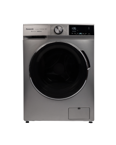 Front view of Panasonic 12KG/8KG Front Load Washer & Dryer Combo, Abaya Wash - NA-S128M4LAS
