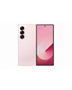 Front and rear view of Samsung Galaxy Z Fold6 5G, 256GB Smartphone, Pink