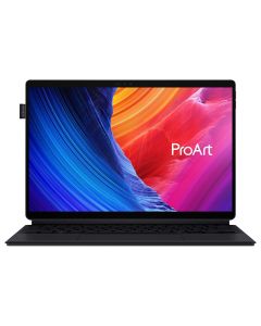 Asus NBK HT5306QA-LX002W, ProArt PZ13 OLED 2in1 Detachable Laptop 9MB5SS4JJ , 13.3 Inch 3K OLED Touch Screen, Qualcomm Snapdragon X Plus X1P 42-100, 16GB RAM, 1TB SSD, Windows 11, Black