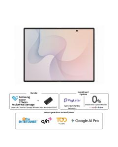 Samsung Galaxy Z Fold8 5G, 256GB Storage 12GB Ram Smartphone, Cream - F971BZWIMEA