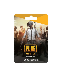 PUBG UC 3000 + 850 Bonus
