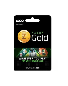 Razer Gold Gift Card USD 200