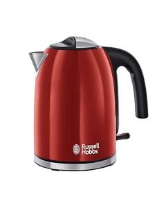 Russell Hobbs 1.7L Kettle Colours Plus Red- 20412 - Open Box