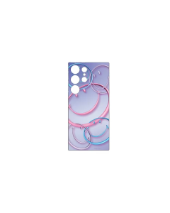 Samsung Accessory Smiley Flipsuit Card for Galaxy S24 Ultra Purple, TOS928SBCEW