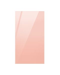 SAMSUNG BOTTOM MOUNT FREEZER BESPOKE RA-B23DUU17/AE DOOR PANEL (TOP PART) GLAM PEACH