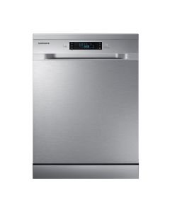 Front view of Samsung 13 Place Set, Dishwasher, Silver - DW60M5050FS/SG 