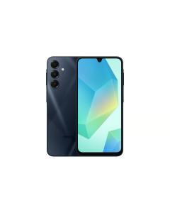 Front and rear view of Samsung Galaxy A16 5G, 128GB 4GB Ram Smartphone, Black