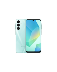 Front and rear view of Samsung Galaxy A16 5G, 128GB 4GB Ram Smartphone, Green