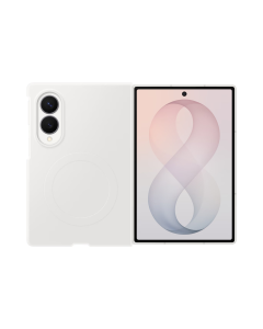 Samsung Galaxy Z Fold8 Silicone Magnet Case, Cream - EF971CWEGWW 