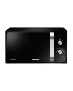 Samsung 23L Solo Microwave Oven, Black - MS23F301EAK/SG 