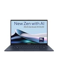 Asus Zenbook 14 OLED, UX3405MA-OLEDU7B, Ultra-Portable Laptop, 14", Adaptive Sync, 3K OLED, Intel Arc Graphics, Core i7, 16GB LPDDR5X, 1TB SSD, Windows 11 Home, Ponder Blue