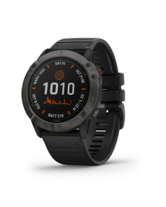 Garmin 51mm Fenix® 6X  Pro Solar Edition Titanium Carbon Gray