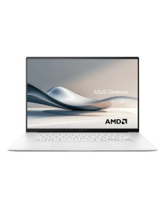 ASUS Zenbook S 16 OLED UM5606WA-RK233W Laptop 16.0-inch 120Hz 3K OLED AMD Radeon 890M AMD Ryzen 9 HX 370 32GB RAM 2TB SSD Windows 11 Home Scandinavian White