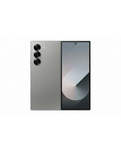 Front and rear view of Samsung Galaxy Z Fold6 5G, 512GB Smartphone, Silver Shadow