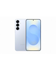 Front and rear view of Samsung Galaxy S25 Plus, 256GB 12GB Ram Smartphone, Blue - S936BLBIMEA 