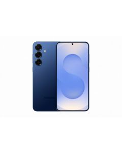 Front and rear view of Samsung Galaxy S25 Plus, 256GB 12GB Ram Smartphone, Navy - S936BDBIMEA 