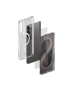 Smartix Ultraguard Magnetic Bundle for Samsung Z Fold8 Ultra Screen Protector + Magnetic Clear Case