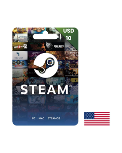 Steam Wallet USD 10