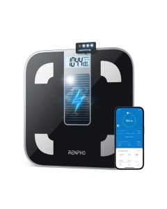 Renpho Solar Smart Body Scale Elis, Black - RA012BK