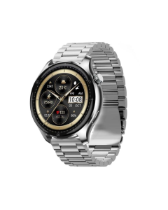 Titan Fastrack Elite 1.43-inch HD Round Display - 38172SM01, Silver