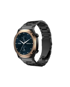 Titan Maestro 1.43‑inch AMOLED Display - 90208KM02, Black Gold