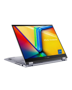 Asus Vivobook S14, TP3402VA-LZ255W, 2-in1 Convertible Laptop, 14-inch, 60Hz, Full HD Display, Intel UHD Graphics, Intel Core i5-1335U, 8GB RAM, 512GB SSD, Windows 11 Home, Silver