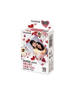 FujiFilm Instax Mini Film Heart Sketch
