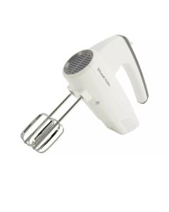 Russell Hobbs Go Create Electric Hand Mixer, 250 watts, 5 speed, 4 attachments, White - 27520