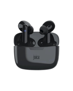 Juice Airphones Play True Wireless Earphones, Black
