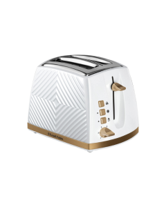 Russell Hobbs Groove 2-Slice Toaster - 26391 - White