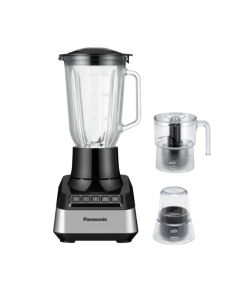 Panasonic 800W Blender 2L Glass Jug, Black - MX-MG54C1KTZ