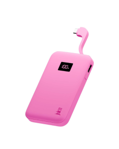 Juice Power Bank 1 Integrated, Pink - 5000mAh
