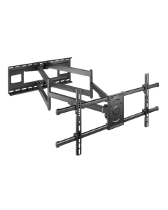 Brateck TV Full Motion Wall Mount 43-90-Inch, 80Kg Heavy Duty - LPA49-486XLD
