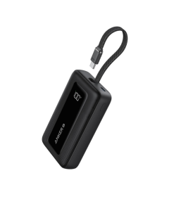 Anker A1688H11 Power Bank, 10000mAh, 30W, Built-In USB-C Cable