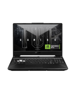 Asus TUF Gaming A15 FA506NCG-B165W, 15.6-inch FHD 1920 x 1080, 144Hz, AMD Ryzen™ 7 7445HS Processor 3.2GHz, NVIDIA® GeForce RTX™ 3050 Laptop GPU, 4GB GDDR6, 16GB Ram, 512GB PCIe® 4.0 NVMe™ M.2 SSD, Windows 11 Home, Black - R7FB5S45BJ