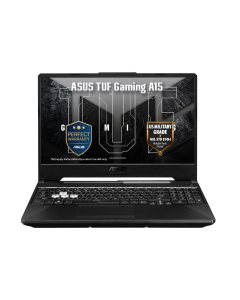 ASUS TUF Gaming A15, 15.6-inch FHD, 1920x1080, 144Hz Display, AMD Ryzen 7 8845H, NVIDIA RTX3050 4GB, 8GB RAM, 512GB SSD, Windows 11, Black - FA506NCG-HN347W