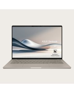 Asus Zenbook 14 UX3407QA-QD180W Purwa SE Qualcomm® Hexagon™ NPU up to 45TOPS 16GB RAM, 1TB SSD, 14-inch WUXGA (1920 x 1200) OLED 60Hz, Windows 11, Beige - SDMB5SS4CJ