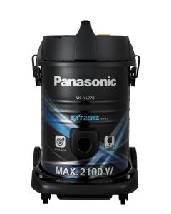 Panasonic VC MC-YL778AQ47, 2100W, 18Ltrs. Drum Type Black/Blue