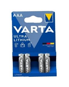 Battery Lithium AAA Be 4 Varta - 6103301404