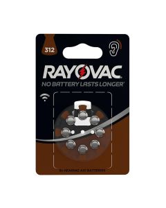 Varta 312AU-8RR /312 BLI 8 / 2X4 Rov Cons Hearing Aid Batteries