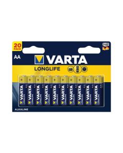 Varta Battery Longlife AA 20 Double Blister 4106101420