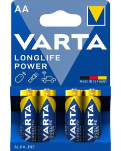 Varta Battery LongLife Power AA BLI 4 Alkaline - 04906121414