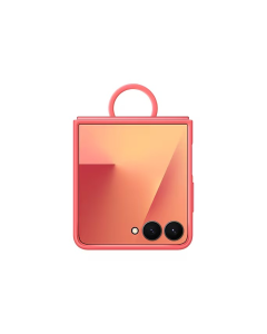 Samsung Galaxy Z Flip7 Ring Case Silicone, Coral Red - EFPF766TREGWW 