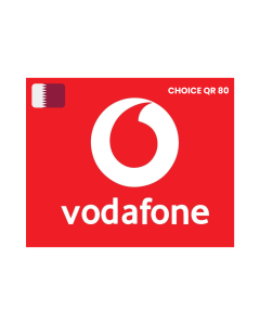 Vodafone Choice Voucher QAR 80