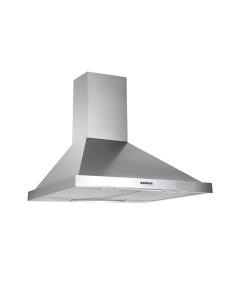 White Daisy 90cm Pyramid Chimney Hood, 650 m³/h - Gusto 90 Inox