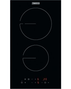 Zanussi Ceramic Electric Hob, Black - ZHRN383K 