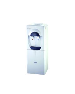 Zenan Hot & Cold Water Dispenser with 2 Taps, White - ZE-5X3C
