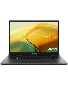 Asus Zenbook 14 OLED UM3402YA-KM766W AMD R5-7430U, 14-inch 3K Resolution (2880x1800) OLED 90Hz, 8GB RAM 512GB SSD, Windows 11 Home, Jade Black - R5GB1SS4CJ