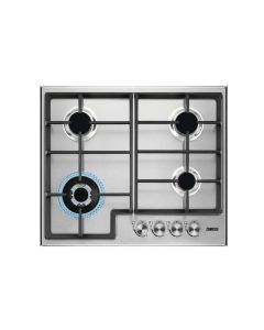 Zanussi Built in Gas Hob, Silver - ZGG66424XA