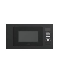 Zenan 20L Built-In Microwave Oven 700W, Digital Control, Grill & Defrost, Black - ZMW-20UG21L1